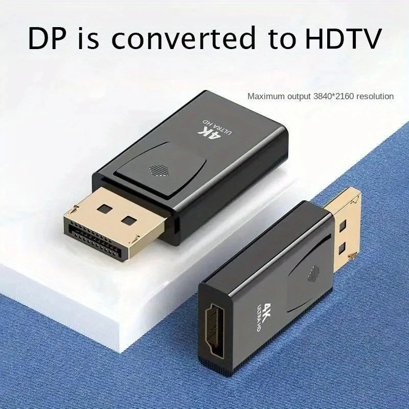 Xiaomi 4K DP DisplayPort zu HDMI-kompatibel Adapter Konverter Display Port DP zu HDMI-kompatibel HDTV Adapter video Audio Laptop