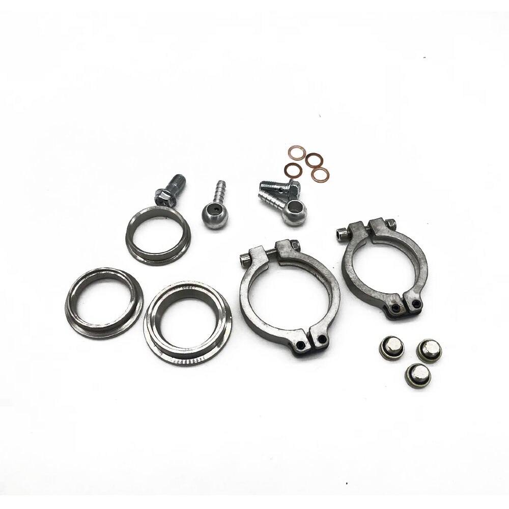 38mm Wastegate Aluminum Top Steel V-band Gold External Waste Gate For Supercharge Turbo Manifold 17PSI 20PSI