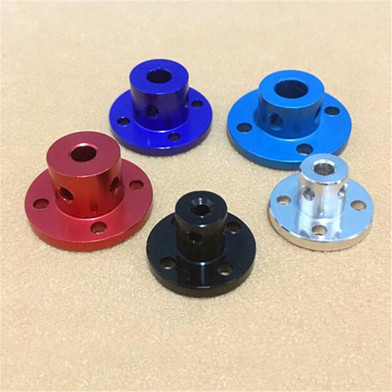 1Pc Starren Flansch Kupplung 3mm/4mm/5mm/6mm/8mm Motor- führen Welle Koppler Motor- Anschluss Achse Lagerbier Armaturen