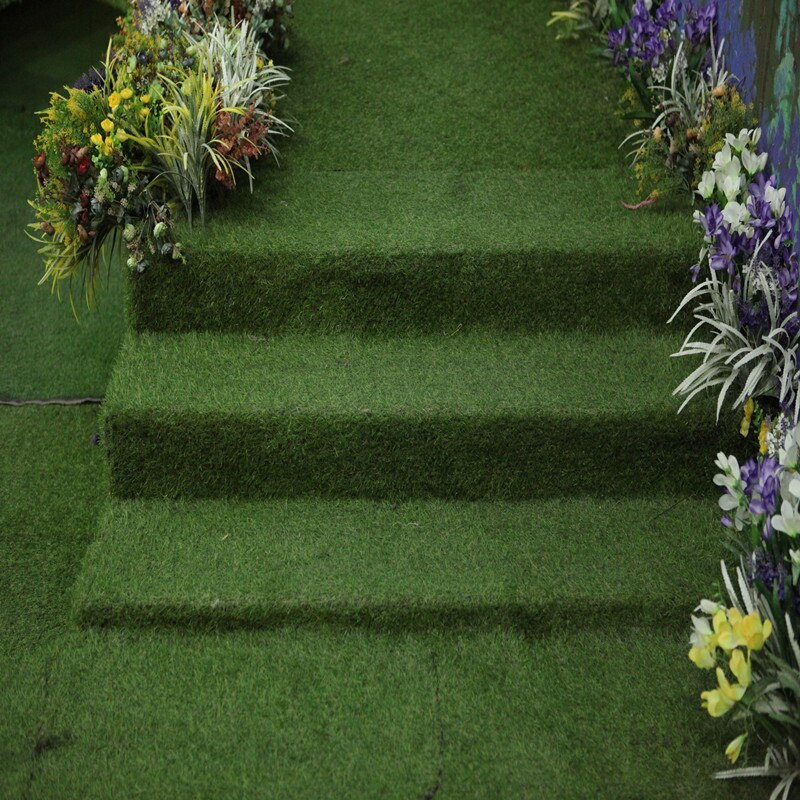 50cm*200cm Thickening Artificial Grass Turf Artificial Lawn Carpet Simulation Outdoor Garden Green Lawn Synthetic Grass