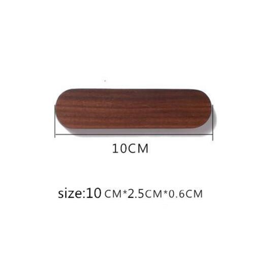 Solid wood key holder Wall hanging Wood wall hanging Car keys Multifunctional suction magnetism Walnut Beech: 05       M