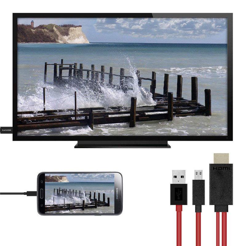 Kuulee Micro USB naar HDMI 1080P HD TV Kabel Adapter voor Android Samsung Telefoons 11PIN