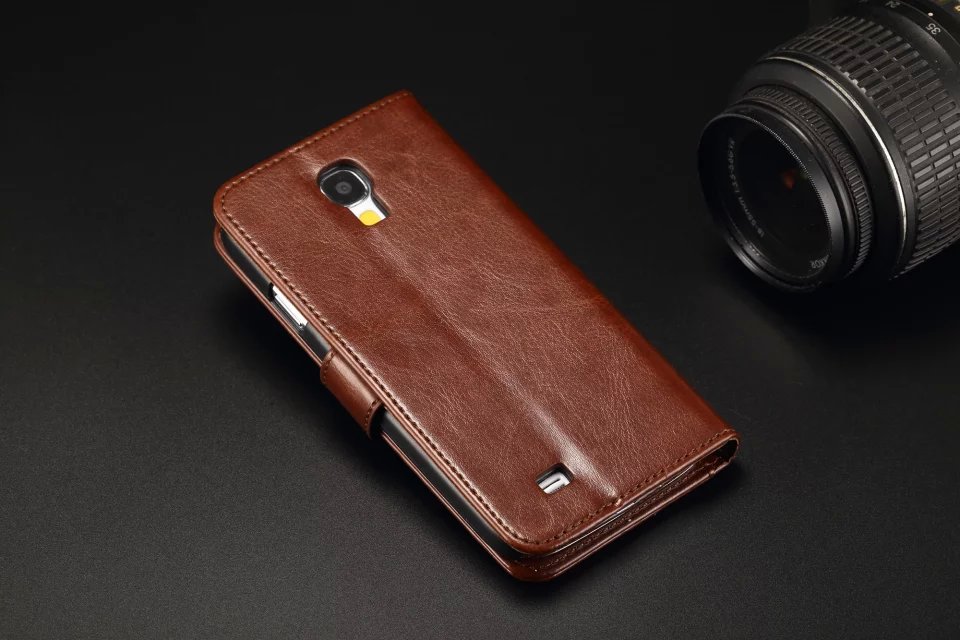 S4 case Gloednieuwe Originele mobiele Telefoon case Flip Portemonnee lederen Case Cover Voor Samsung Galaxy S4 I950 I9500