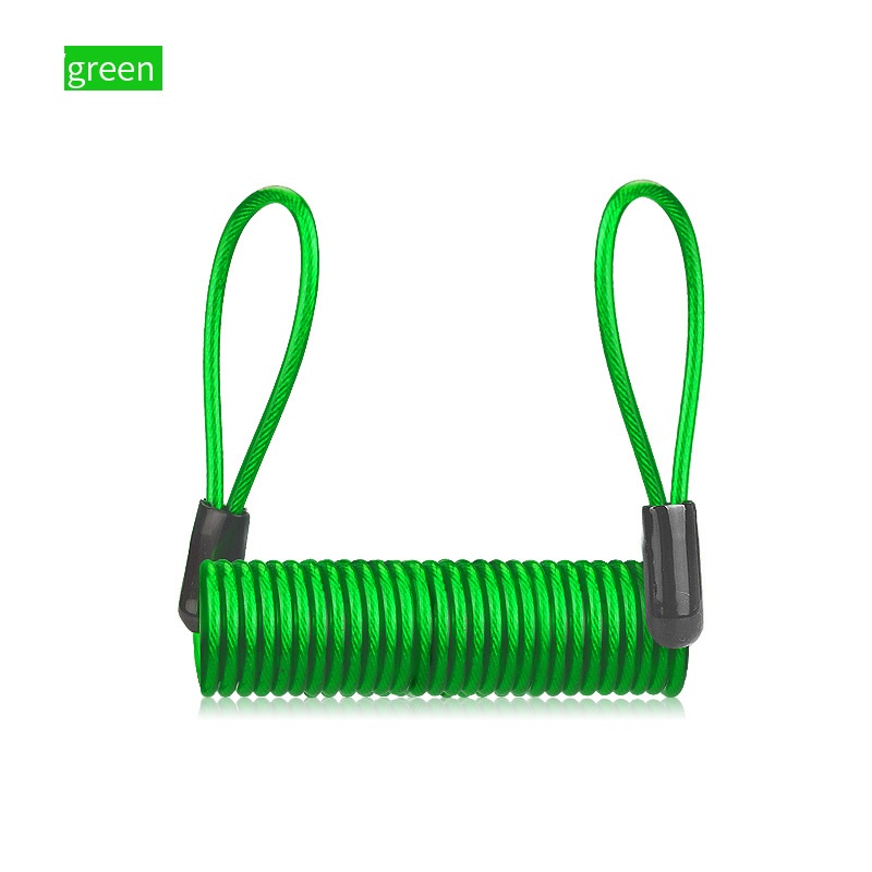 120cm Alarm Rabatt sperren Sicherheit Anti Dieb Motorrad Motorrad Rad Scheiben bremse Alarm chloss & Tasche und Erinnerung Feder kabel: Lavendel