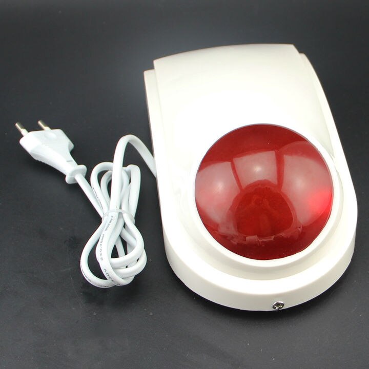 868MHZ Waterproof wireless outdoor strobe siren,868mhz siren for our alarm system,standalone siren on-site alarm flash siren