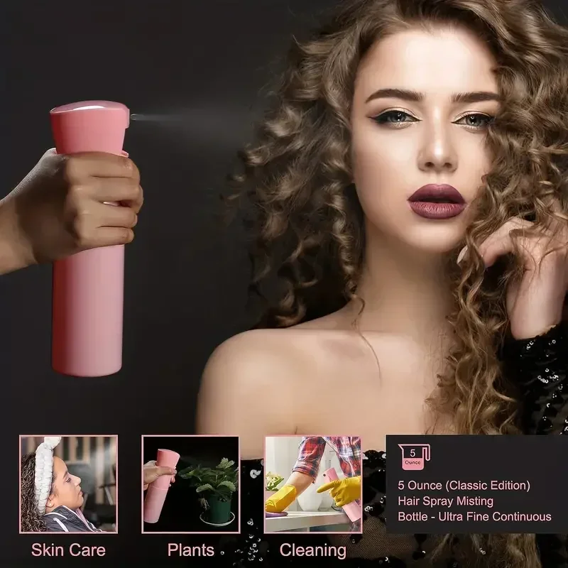 5-Piece Detangling & Styling Set: Curl Candy Bursh Curved Rat Tail Comb Edge Control Brush - Perfect for Salon Results