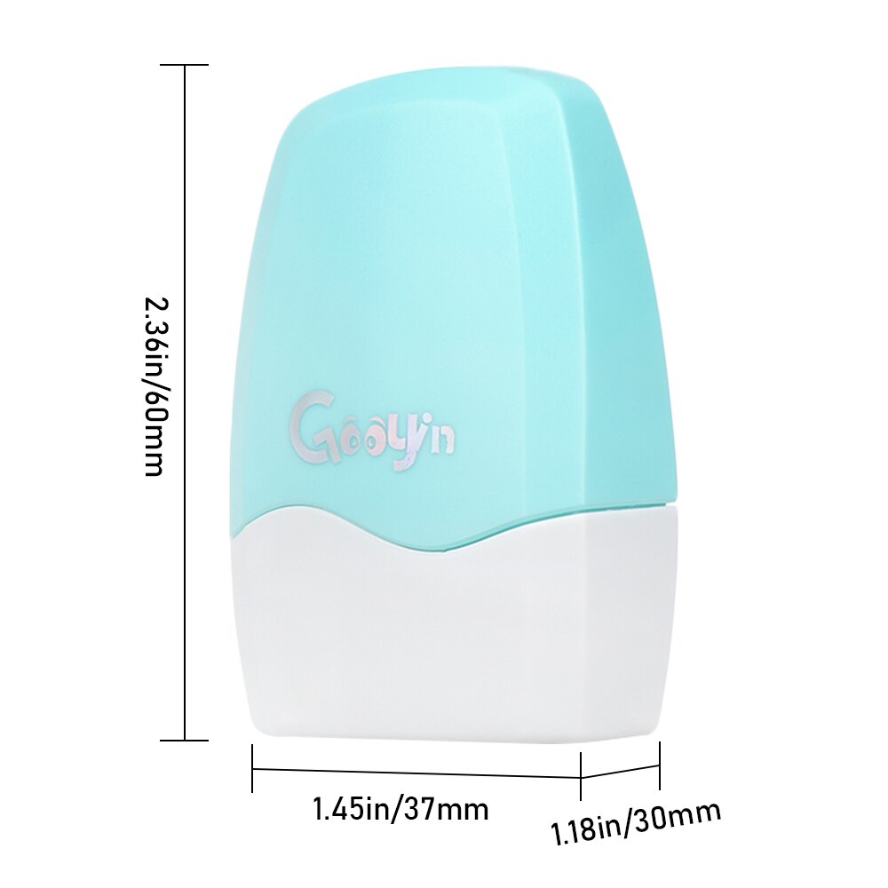 Rouleau de tampon de sécurité à Code salissant, tampon de Protection pour le vol d'identité, Portable, auto-encreur, effaceur