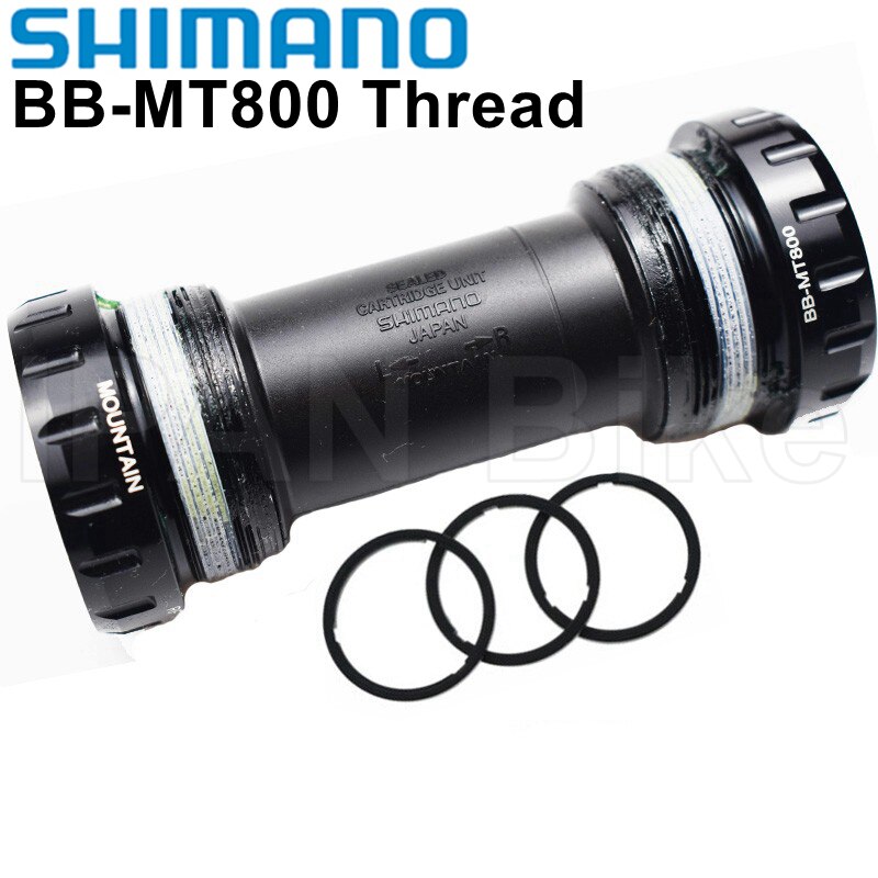Shimano-soporte inferior Deore XT para BB-MT800, pedalier BB, MT800 PA, Hollowtech, MT800, 68/73mm, prensa de 89,5/92mm: MT800 Thread