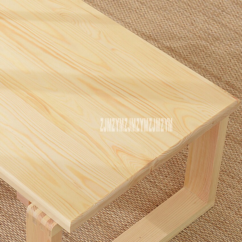 Multifunctional small coffee table low table Japanese / Chinese balcony solid wood tatami table bedroom furniture 60*37*26cm