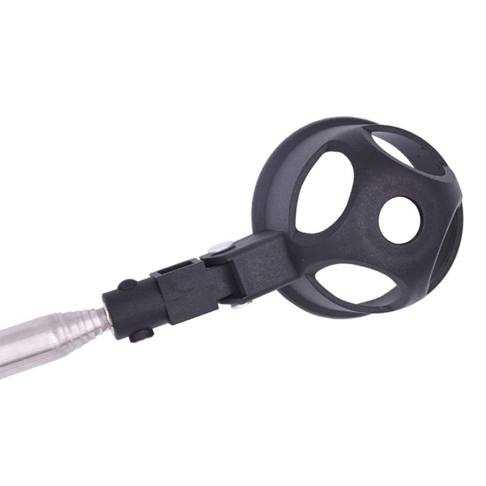 2m Golf Ball Retriever Device Automatically Telescopic Pick Up Ball Golf Pick Up Automatic Locking Scoop Picker