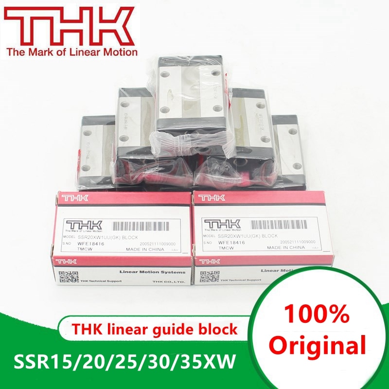 Japan THK linear guide slider block carriage SSR15XW SSR20XW SSR25XW SSR30XW SSR35XW Roland rail bearing printer CNC