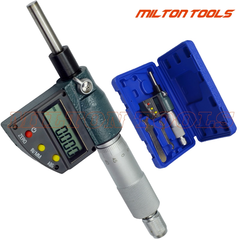 0-25mm/0-1inch Electronic Micron Micrometer Head 0.001mm digital micrometer head Electric meter Head