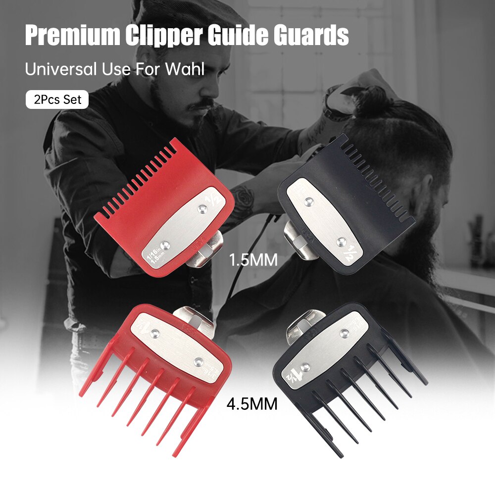 Clipper Kit Combs For Wahl Clipper Electric Clipper Guide Comb Barber Accessories Hair Trimmer Guards Limit Combs