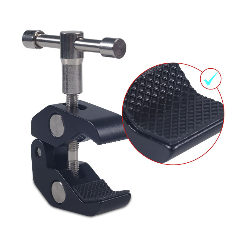 Photography equipment multi-functional clamp metal fixed clamp SLR camera magic arm monster large crab claw clip