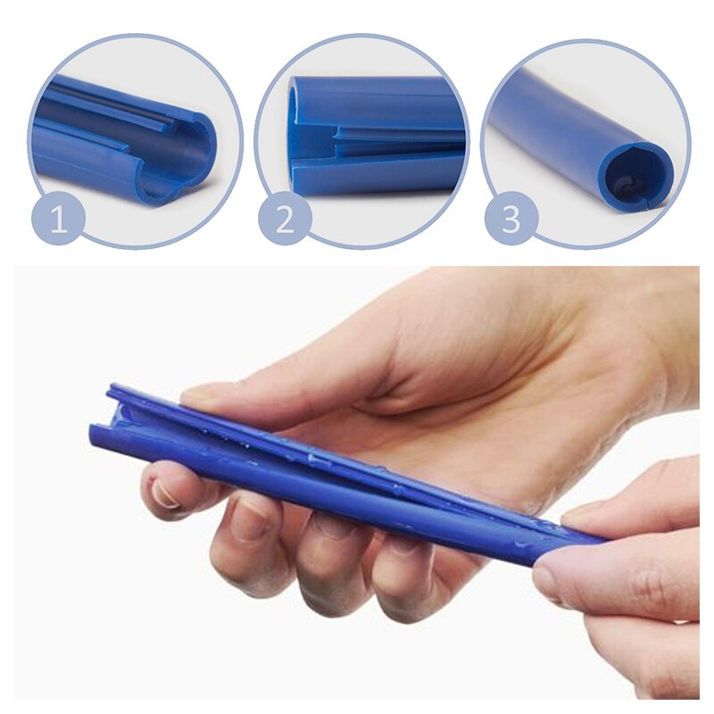 1pcs Reusable Opening And Closing Straw Buckle Silicone Straws Detachable Straws Easy To Clean Folding Straws Foldable Straw