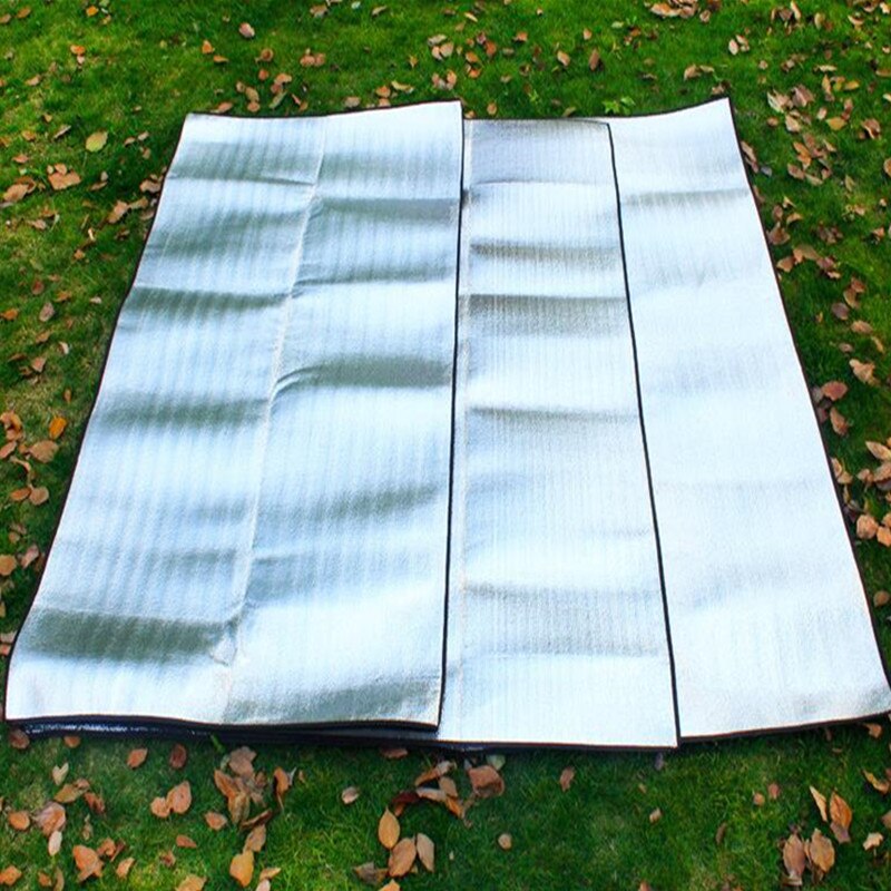 Waterproof Aluminum Foil EVA Camping Mat Foldable Sleeping Picnic Beach Mattress Outdoor Mat Pad 3 Size 100~200X300CM