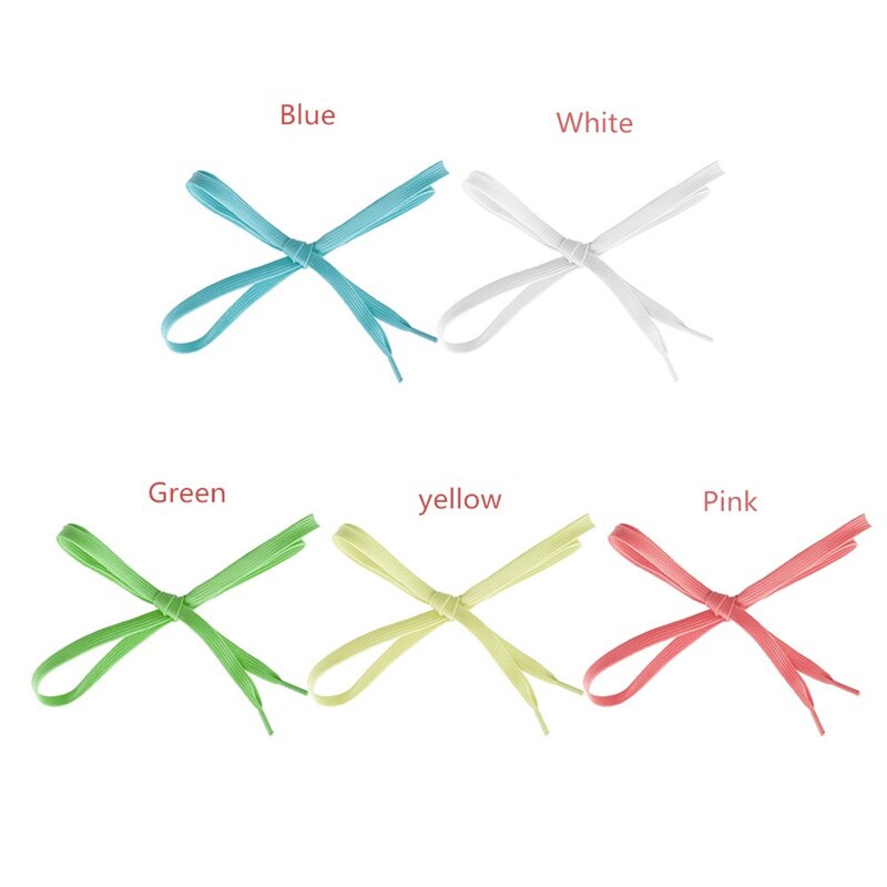 1pair Luminous Shoelaces Fluorescent Shoelace sneakers Shoelace Glow in Dark Night Glowing Shoe Laces Shoestring