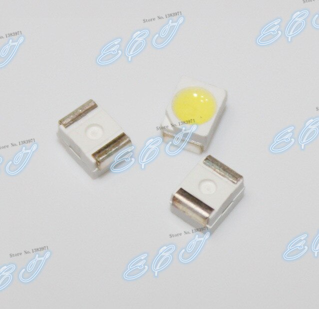 10x LED SMD PLCC4 3528 1210 Giallo Oro 800mcd Super Luminoso - Lighthouse LEDs