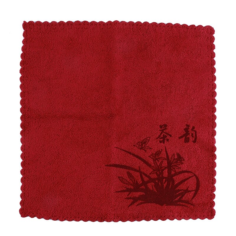 Tea Cloth Nice Tea Towels Strong Water Absorption Special Towel Absorbent Strong Tea Napkins Tea Accessories