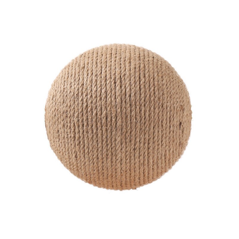 Cat Scratching Ball Toy Kitten Sisal Rope Ball Board Grinding Paws Toys Cats Scratcher Wear-resistant cat Scratching Shelves: Ball / Big