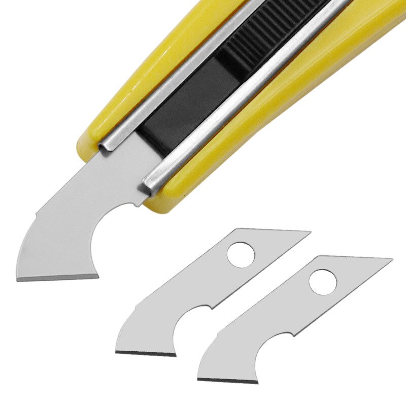 4 stk krogkniv akryl kunstkniv ark plexiglas skærekniv med 3 klinger