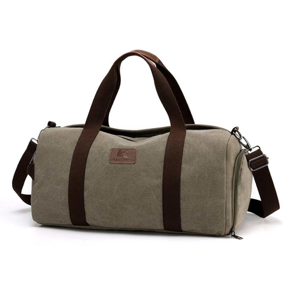 Aelicy sacos de desporto de viagem dos homens luz bagagem negócios lona bolsa feminina ao ar livre duffel fim de semana crossbody bolsa ombro pacote: GN