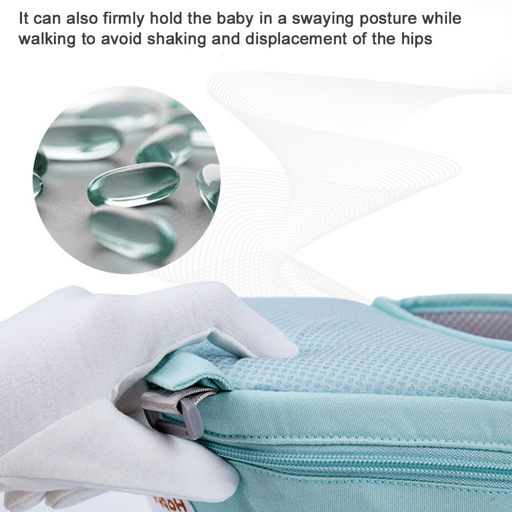 Multifunctionele Baby Carrier Met Hip Seat Voor Baby 'S Kinderen Van 0-36 Maanden Katoen Mesh Ademende Stof met Padding