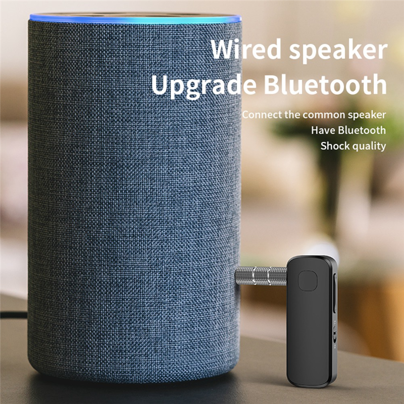 Trasmettitore/ricevitore audio wireless forw-bluetooth 5.4 con 3.5mm adattatori bluetooth ausiliari per auto, telefoni, tablet e laptop.