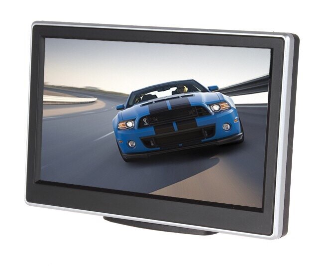 Bil spejl 5 " 800*480 tft lcd hd skærm skærm til bil bagfra back-up backup kamera