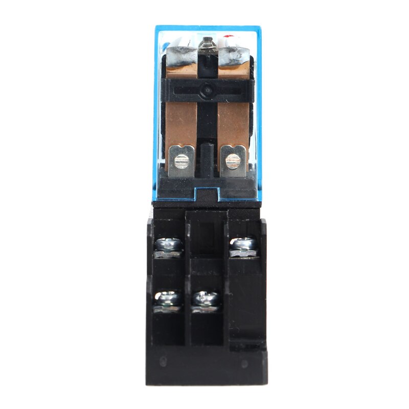 Relais LY2NJ Ac 220V 10A Met 8 Pin + Socket Base