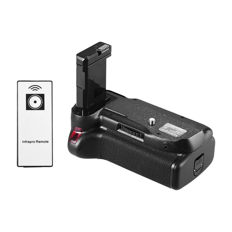 Vertical Battery Grip Houder voor Nikon D5500 D5600 Dslr Camera En-El 14 Batterij Aangedreven met Ir Afstandsbediening: Default Title
