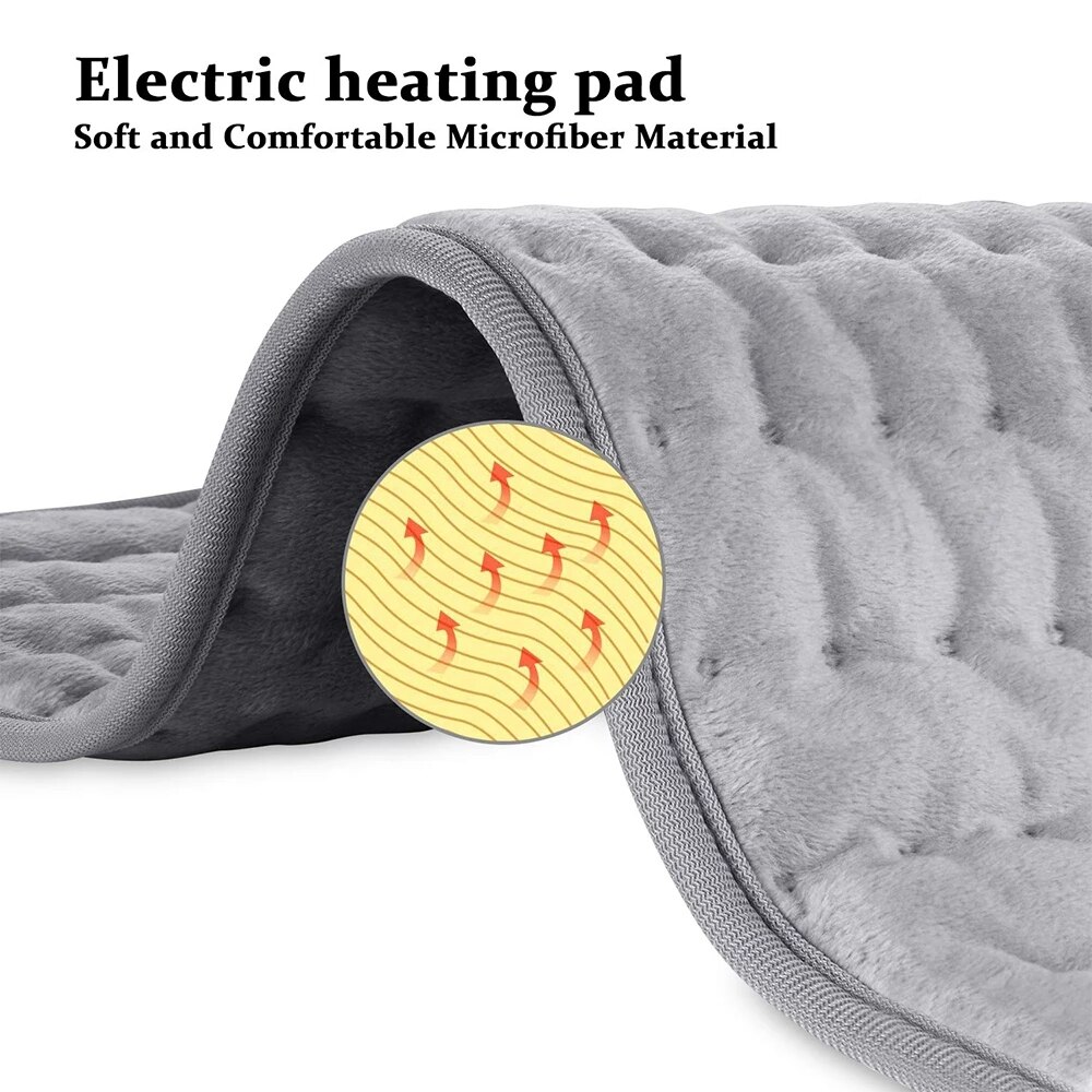 EU/US/UK Electric Therapy Heating Pad Heat Pad Blanket Neck For Stomach Shoulder Back Pain Relief Warmer Wrap Temp Heater
