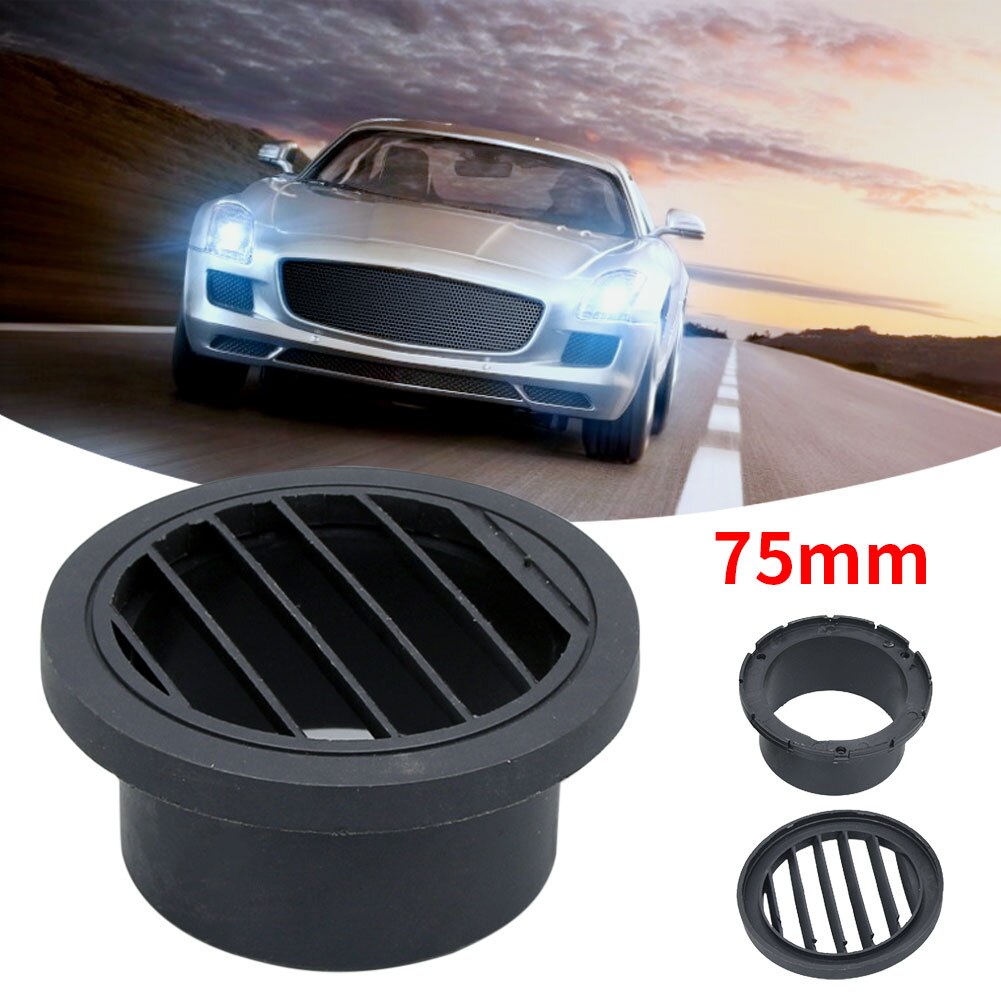 75MM Auto Air Outlet Car Heater Ducting Vent Outlet For Diesel Heater Car Heater Ducting Warm Vent Outlet Webasto Car Heater