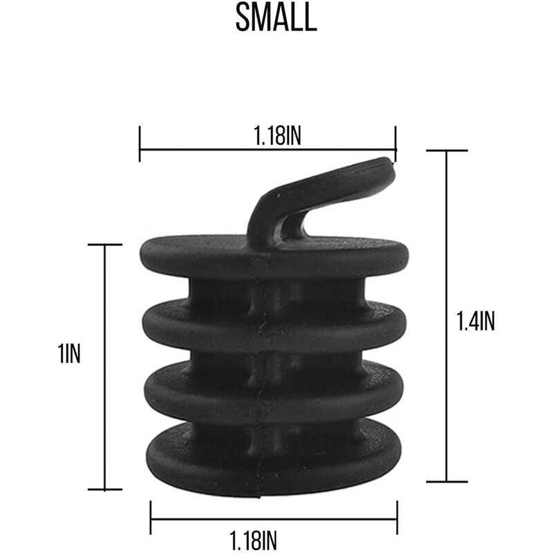 12 Stuks Kajak Scupper Plug Kit Stopper Bungs Kano Boot Afvoer Gat Vervanging Accessoires Diameter 1.2 Inch