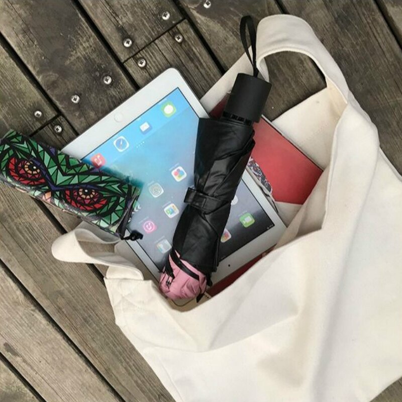 Płócienne torby na zakupy na ramię damskie codzienne proste solidne Harajuku dla kobiet na co dzień duża pojemność składana torba podróżna