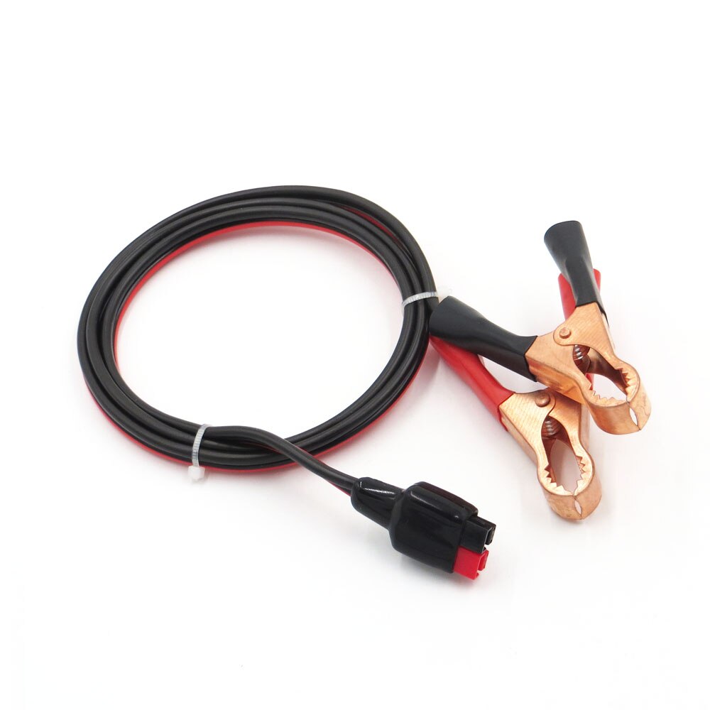 Cable solar conectar con pinzas de cocodrilo 0,3 m 1m 2m enchufe de alimentación PP30 30A 600V extender pinza de cocodrilo cable 30Amps