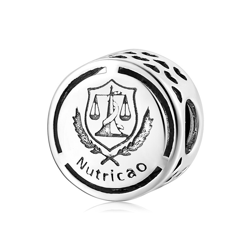 925 Sterling Zilveren Carreira Major Geneeskunde Kralen Fit Originele Armband Sieraden Maken: PC0263