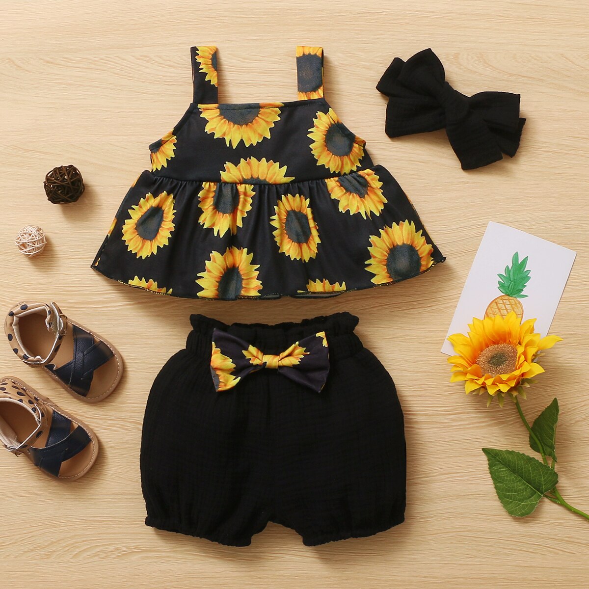 New Born 5 Piece Set For Summer  In Blended Stuff main image 1