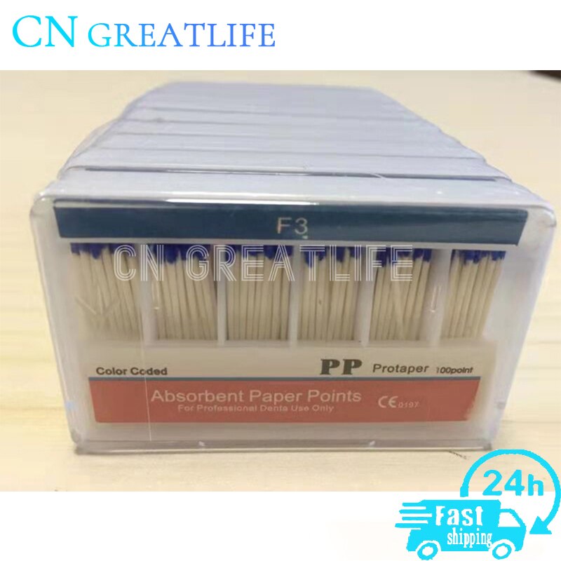 10 Box Dental Absorbent Paper Points for Files Root Cancel Endodontics Absorption F1 F2 F3: F3 x 10box