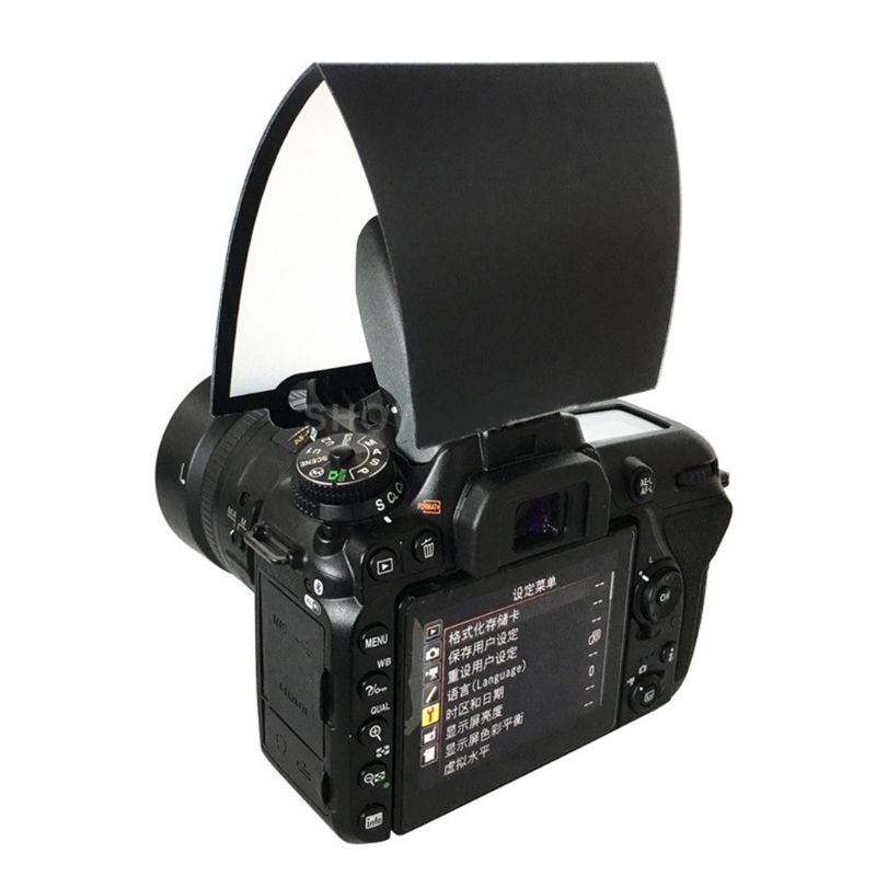 Blixtljus mjuk box för proffskamera popup-diffusor för canon för nikon för sony för pentax 28te