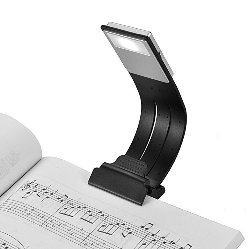 USB Oplaadbare LED leeslamp voor bed Oogzorg Dubbele Als Bladwijzer Desk & Bed Lamp Flexibele voor Kindle, boek, ipad
