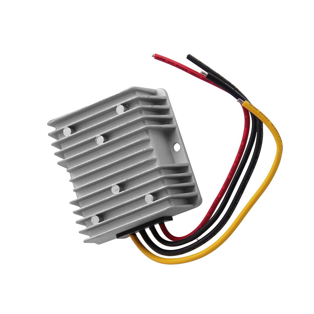 Convertisseur mâle à 12V cc | Pour G OLF chariot, convertisseur de tension de 20 ampères 48V et 36V, régulateur de tension à 12V