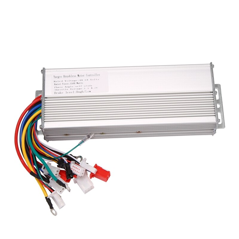 E-Bike Snelheidsmotor, 48 V, 60 V, 64 V, 72 V, 84 V Universele Borstelloze Controller 3-Mode Sinusoïde 12 Buis Geschikt voor Elektrische Scooter Prestatieaccessoires