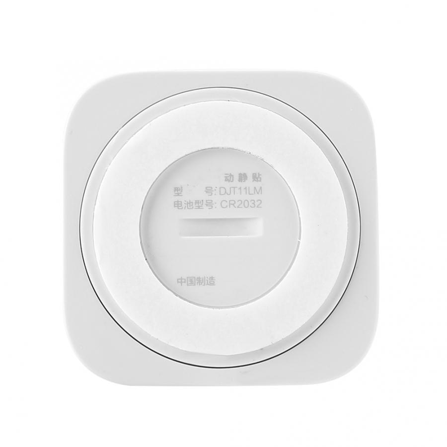 Smart Vibration Sensor ZigBee Shock Sensor for Home Safety White Vibration Sensor White