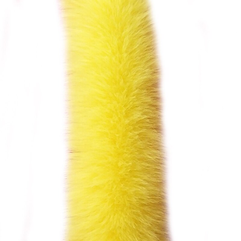 Diy Kunstmatige Konijnenbont Pluizige Tapes Kleding Schoenen Rand Naaien Trimmen Stof Lint Decoratie: 8