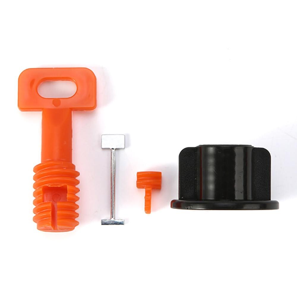 50pcs/set Construction Tools Wall Floor Tile Leveling System with Wrench Leveler Spacers Reusable Tile Installation Tool Kit