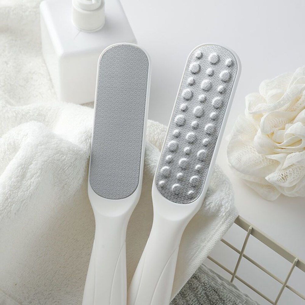 1 stk dobbelt side fodfil rasp hæl rivejern hård død hud callus remover pedicure fil fod rivejern hudpleje