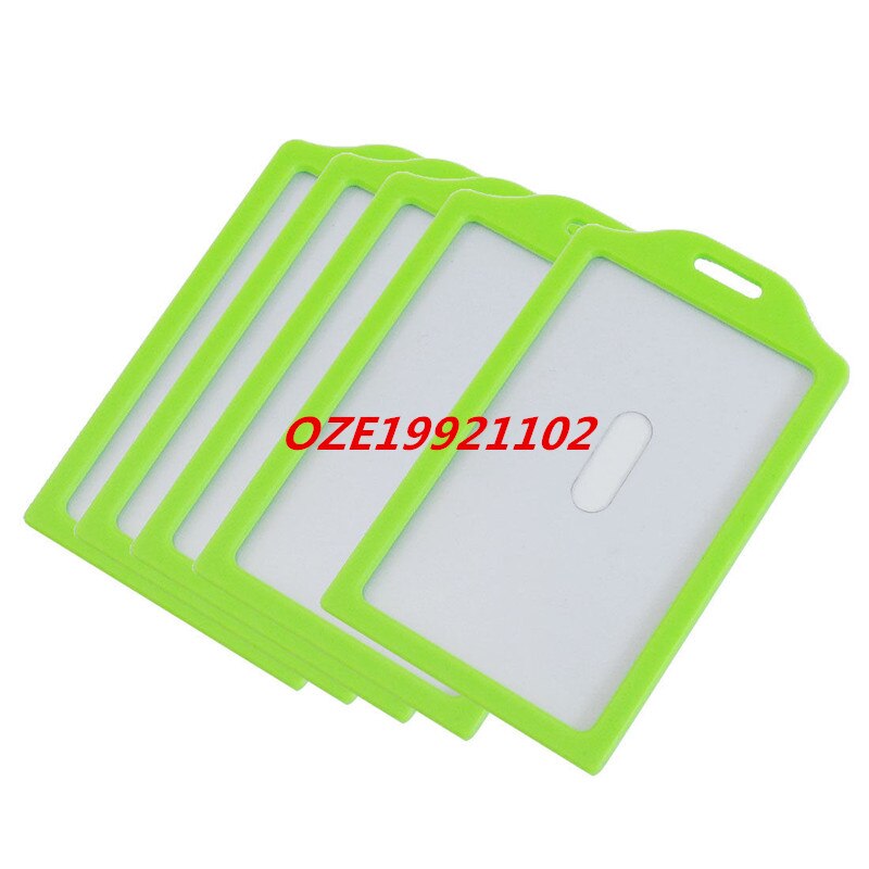 Clear Waterproof Transparent PVC Plastic ID Card Holder Plastic DOUBLE FACE ID CASE - View #11
