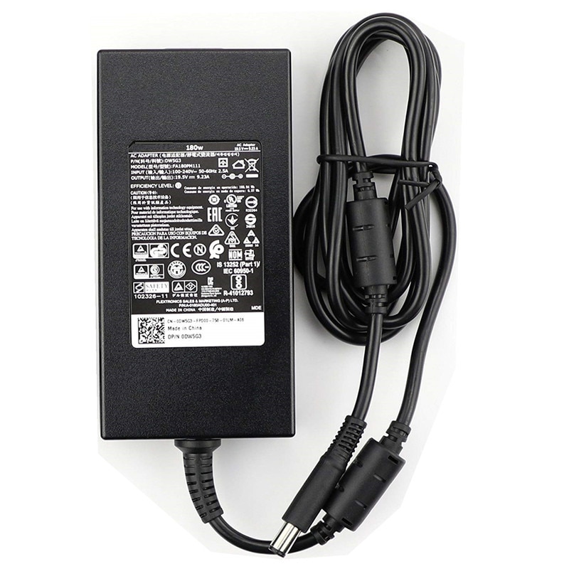 Original 180-- watt-ac/dc-adapter-ladegerät für dell precision  m4700 da180 pm 111
