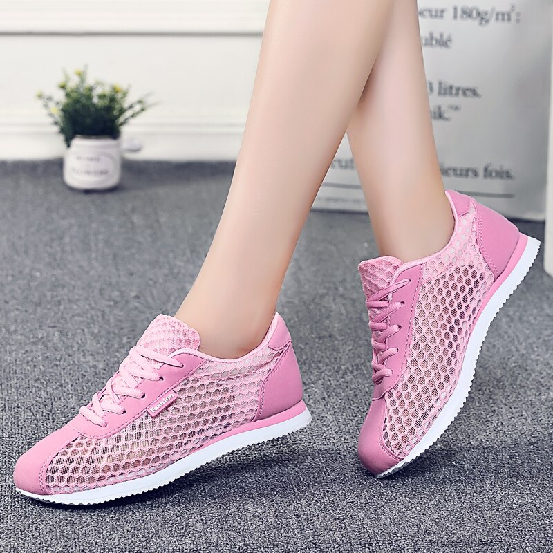 Billige kvinner tennissko pustende joggesko kvinnelige joggesko sportssko tenis feminino chaussure jenter merke joggesko mujer
